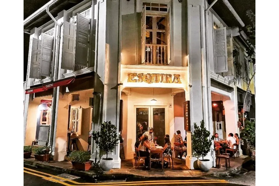 esquina exterior best spanish restaurants in singapore