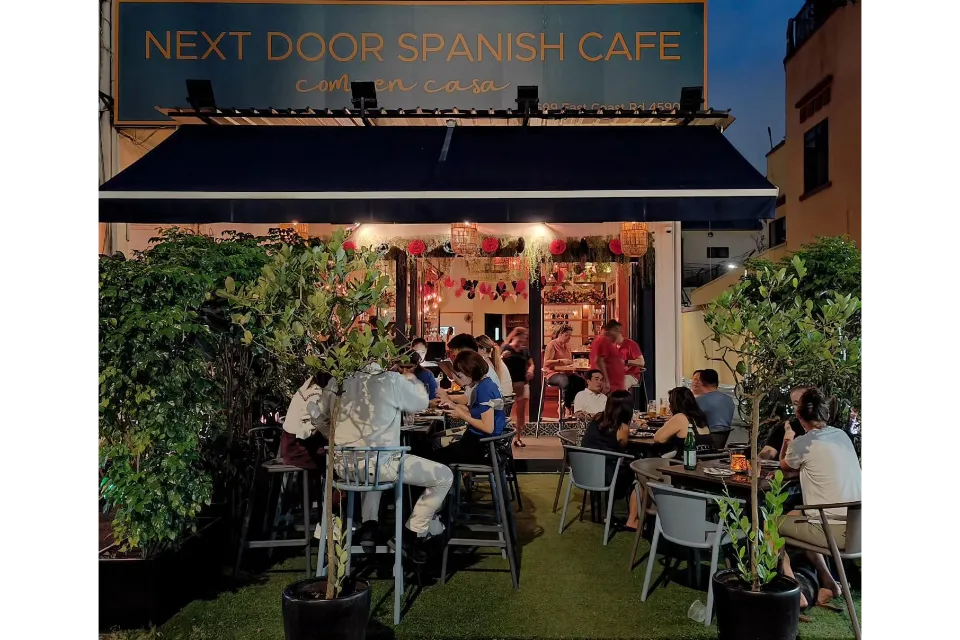 next door spanish cafe siglap exterior best spanish restaurants in singapore