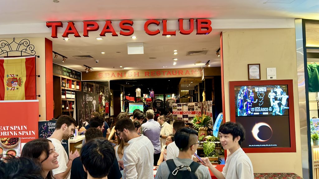 eat spain drink spain tapas club vivocity queue