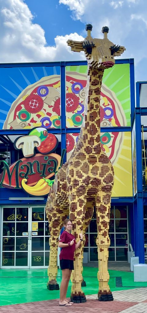 legoland malaysia giraffe