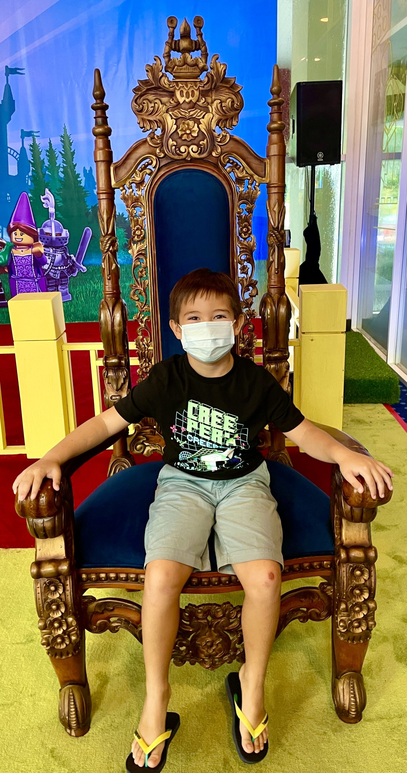 legoland malaysia jude throne