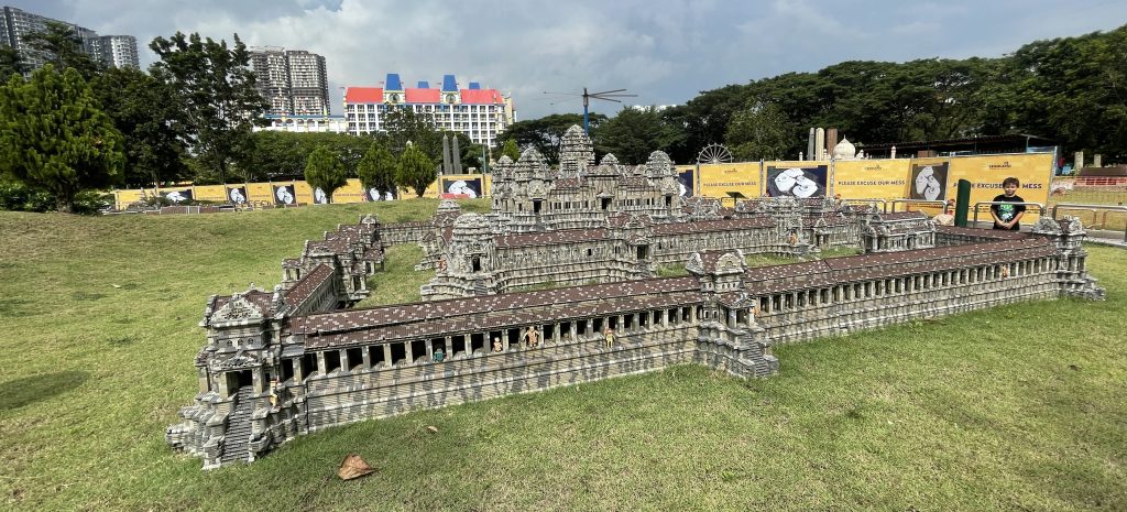 legoland mini village ankor wat