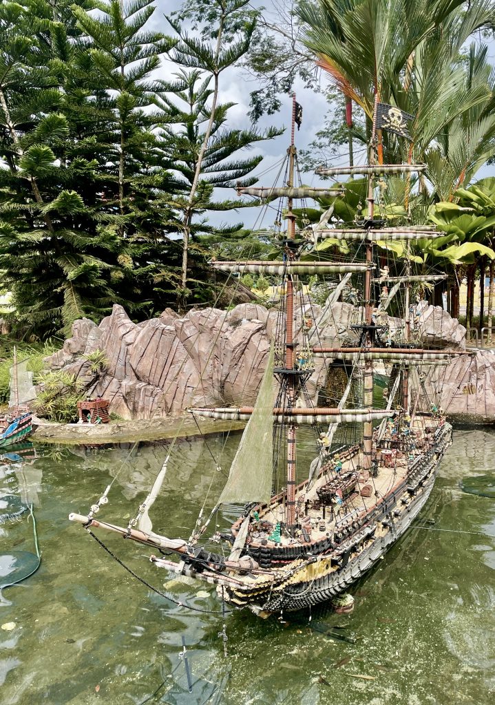 legoland mini village pirate ship