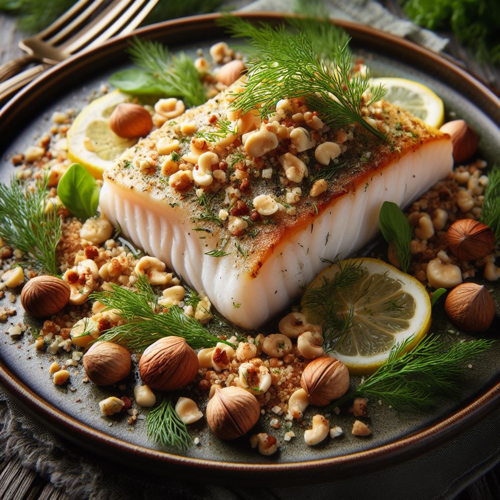 dory with hazelnuts Best Wagyu Surf and Turf Recipes (three of them)