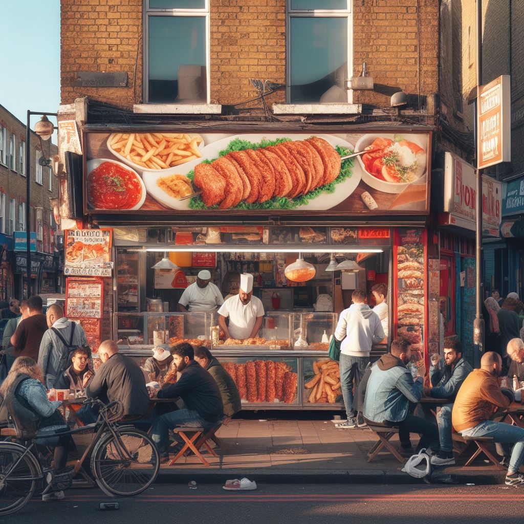 east london kebab shop