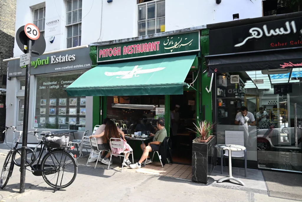patogh kebab restaurants london