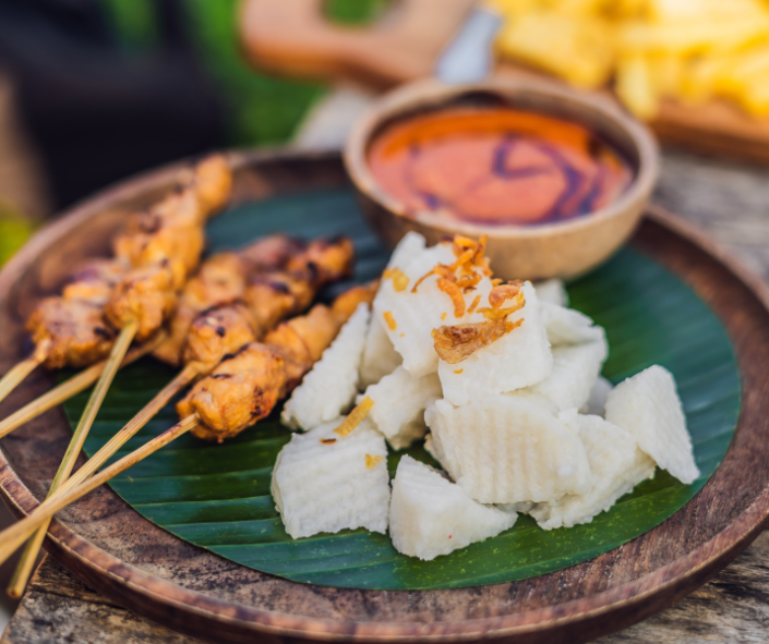 satays chargrilled to perfection and served with a side of spicy peanut sauce Things to do in Uluwatu