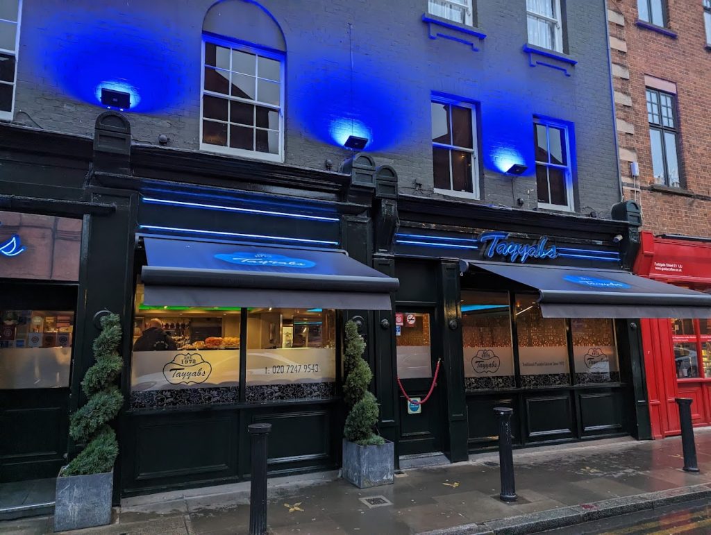tayyabs kebab restaurants london