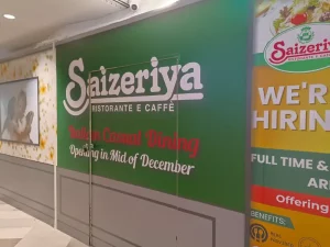 Saizeriya Italian Casual Dining i12 Katong