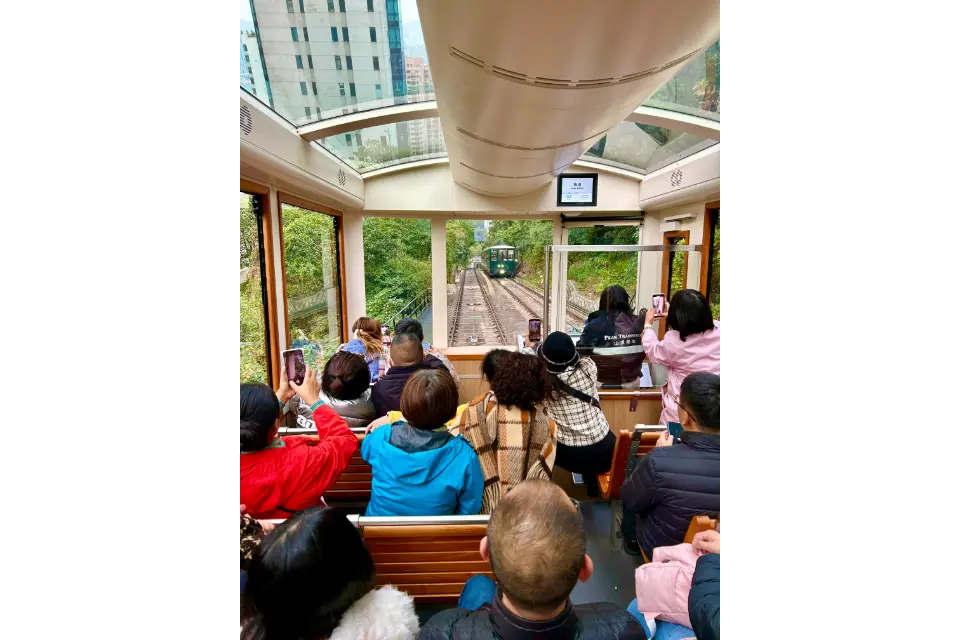 Best five day hong kong itinerary inside victoria peak tram