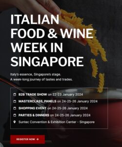 ITALIAN FOOD & WINE WEEK IN SINGAPORE