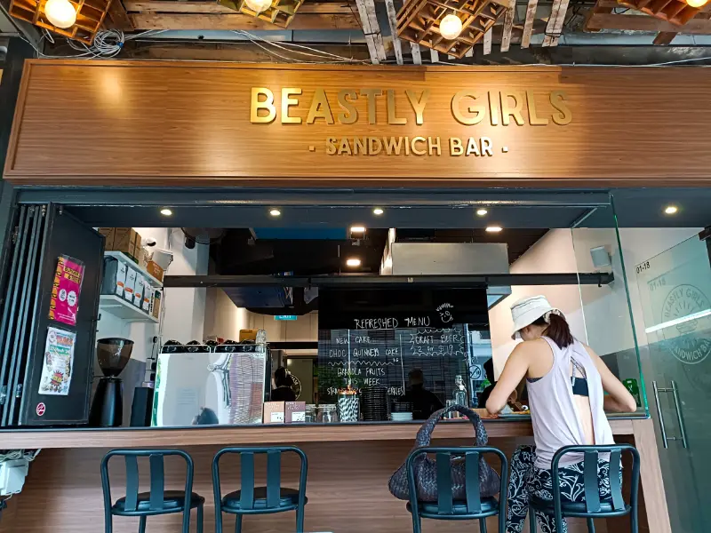 Beastly Girls Sandwich Bar Katong