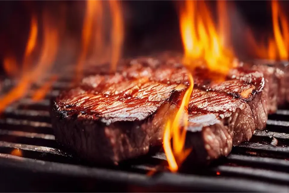 beef from spain-grill-with-flames