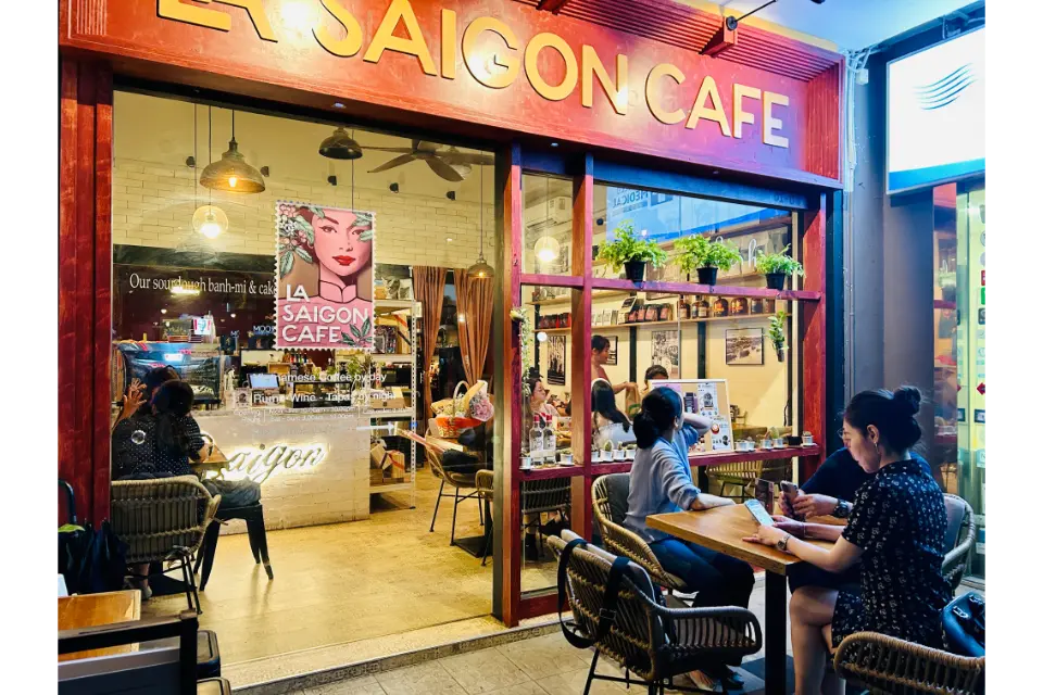 la saigon cafe review exterior 2