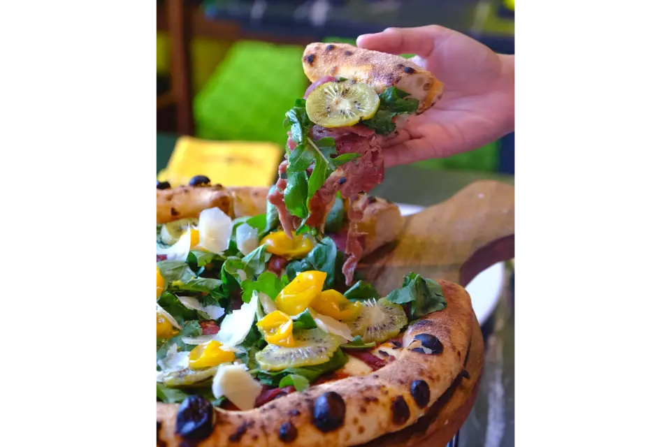 parmigiano ristorante pizzeria review fruit pizza