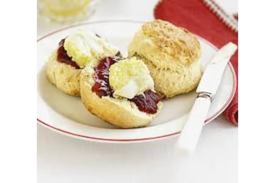 scones and cream