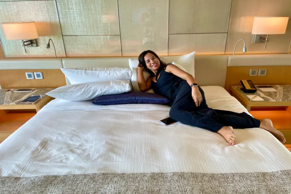 marina bay sands review bed