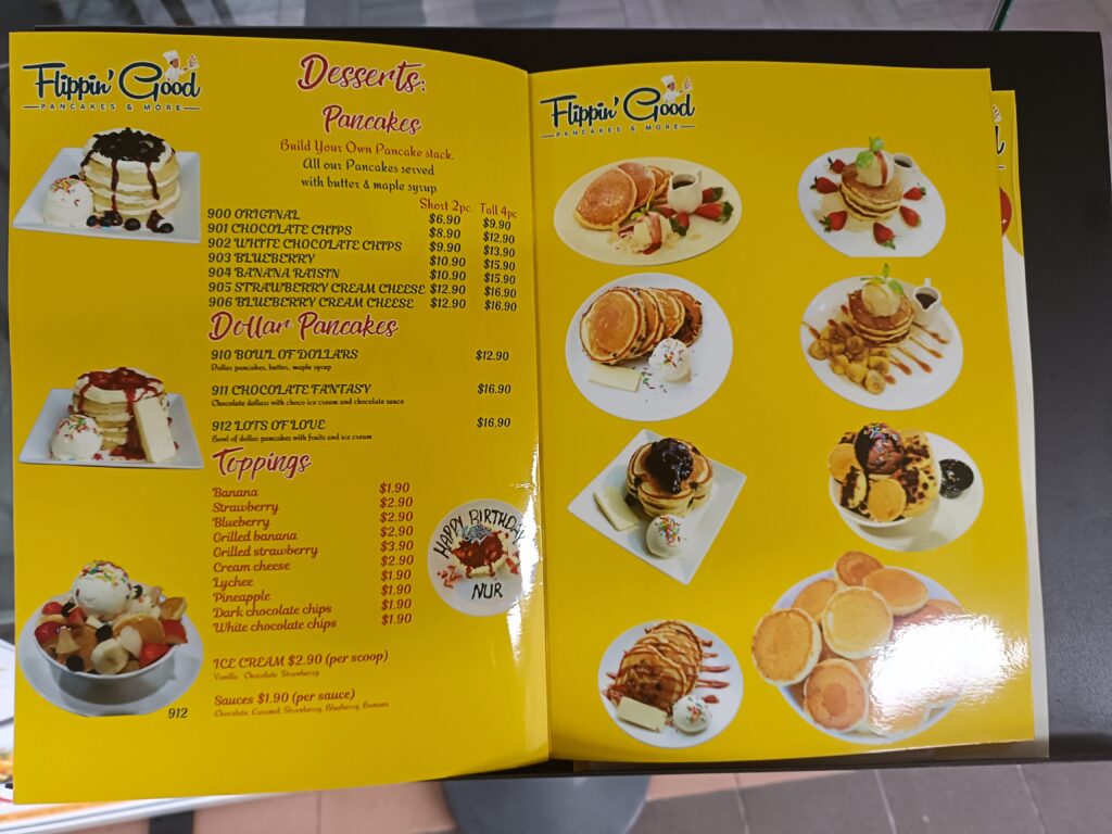 Pancakes Near Me Simpang Bedok Flippin Good - Pancakes & more....