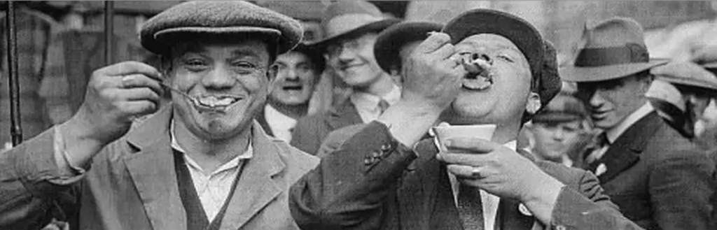 pie and mash and jellied eels