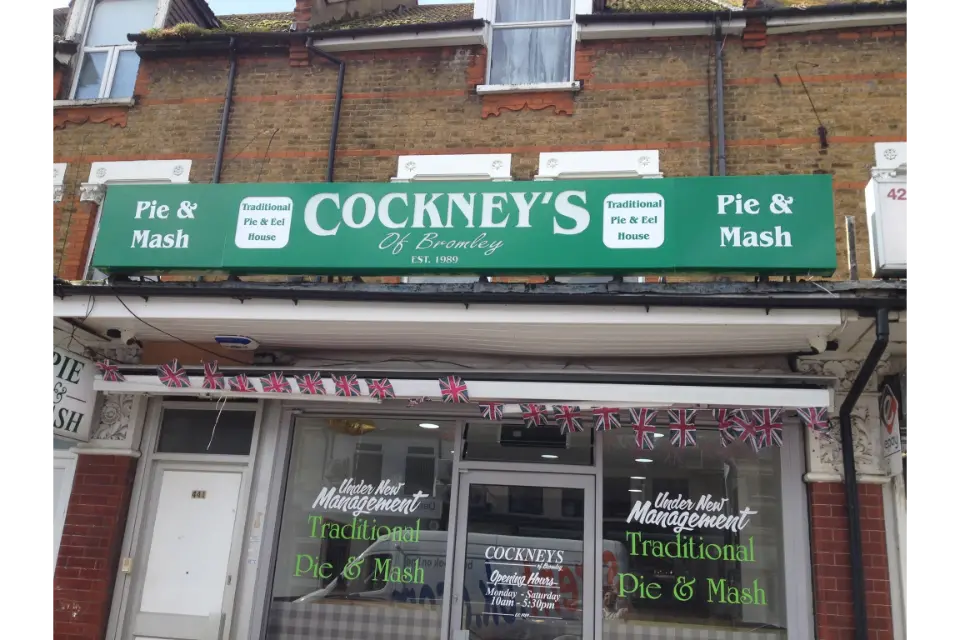 cockneys of bromley pie and mash