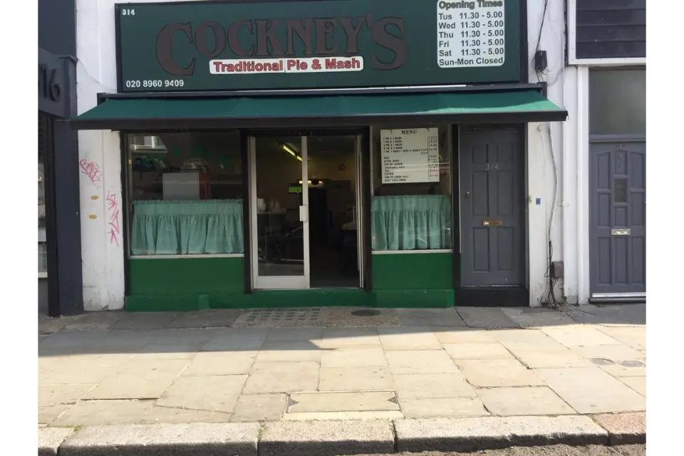 cockney's pie and mash