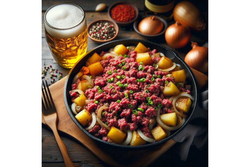 wagyu ground beef recipe potato hash