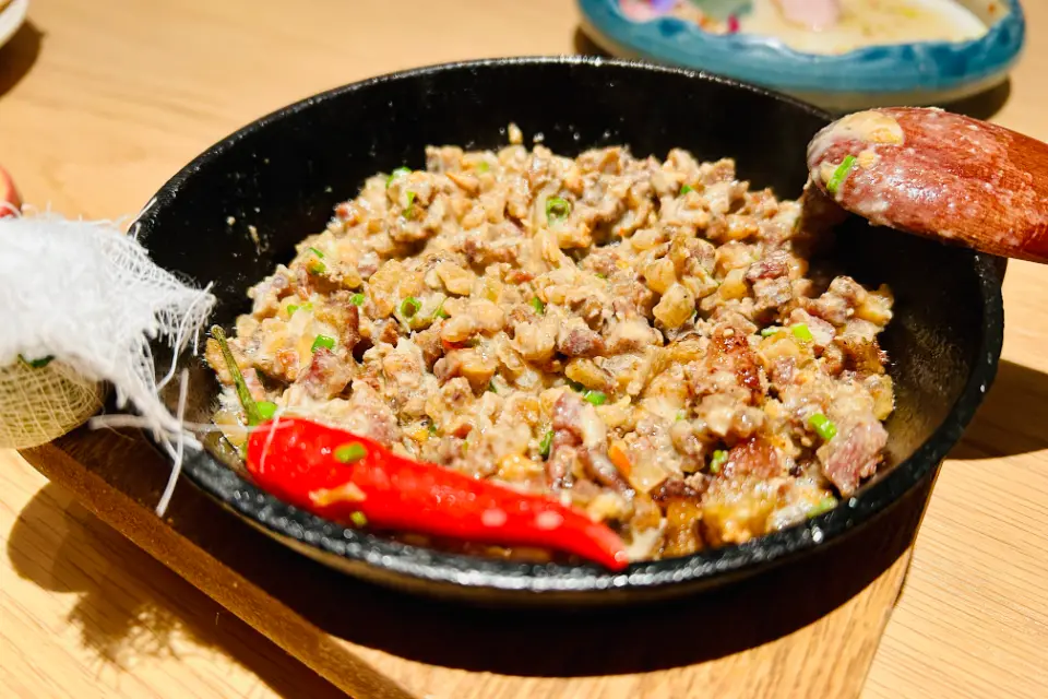 hayop review hayop menu sisig