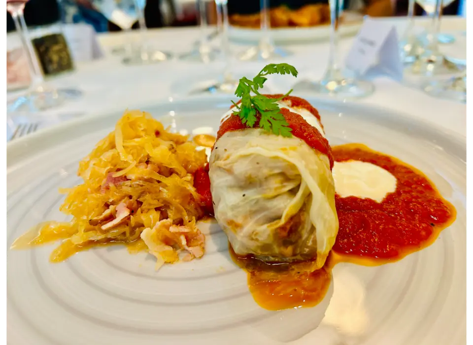 hungarian month sg stuffed cabbage roll