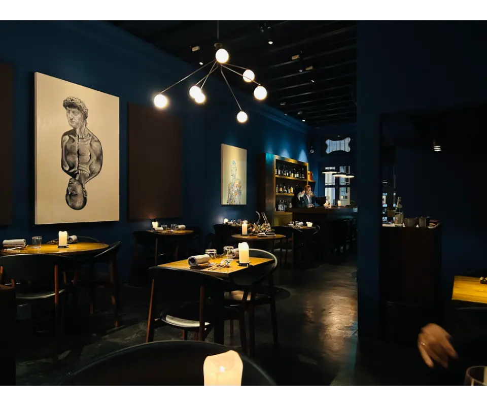 cure michelin-star review cure andrew walsh interior