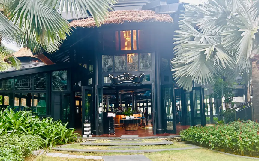 citron restaurant review danang intercontinental barefoot restaurant exterior