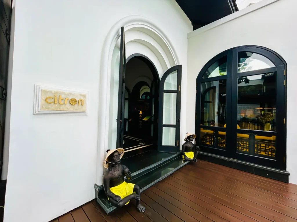 citron restaurant review danang intercontinental the main entrance