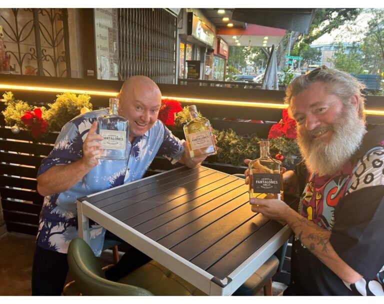 pantalones tequila organic tasting at jags