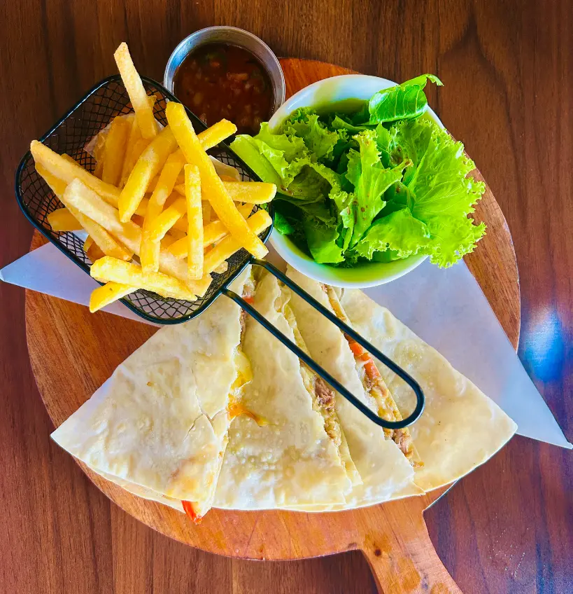 bellevue resort review philippines beef quesadillas