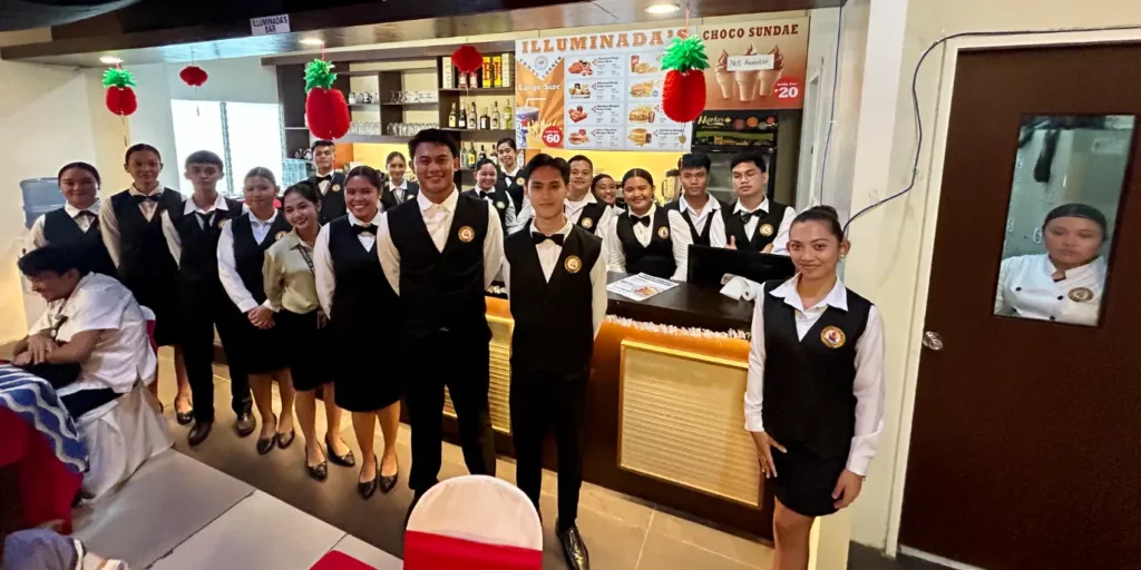 bohol university food review service staff