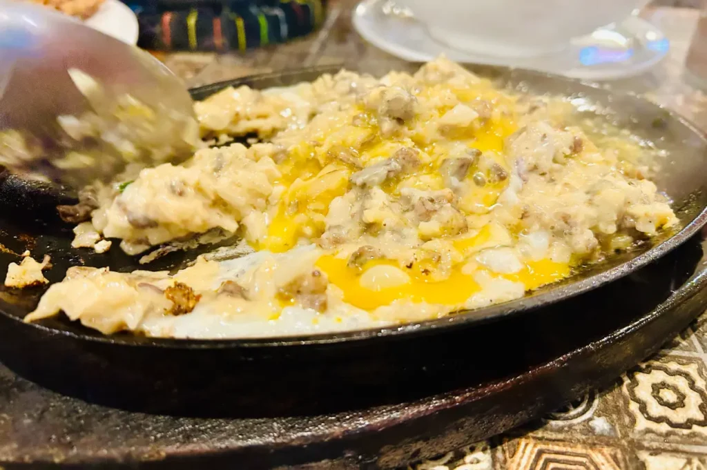 jose tagbilraran restaurant sisig