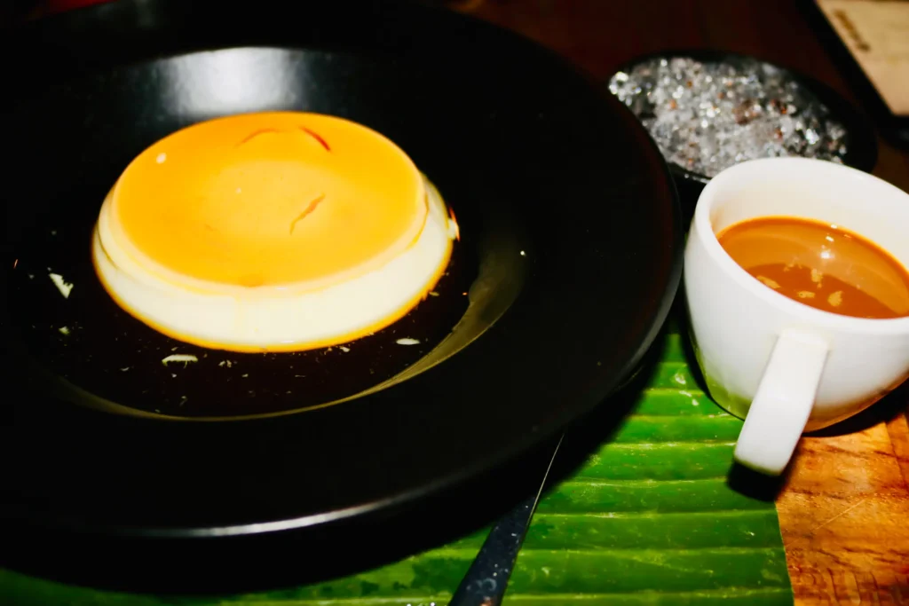 Bo & Bun Review Seminyak Bali leche flan