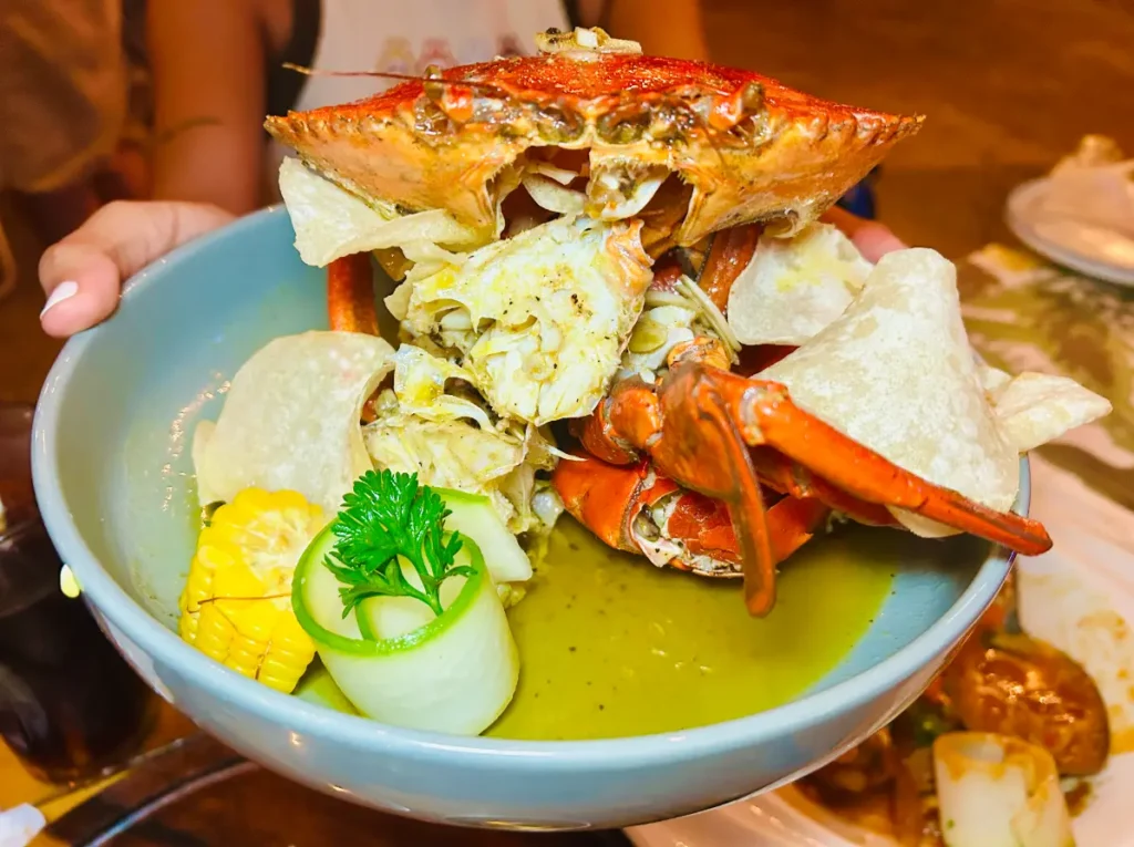 Buko Seaside bar and Restaurant review mactan mud crab