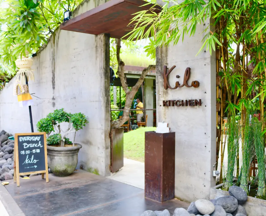 Kilo Restaurant Review Seminyak Bali outside