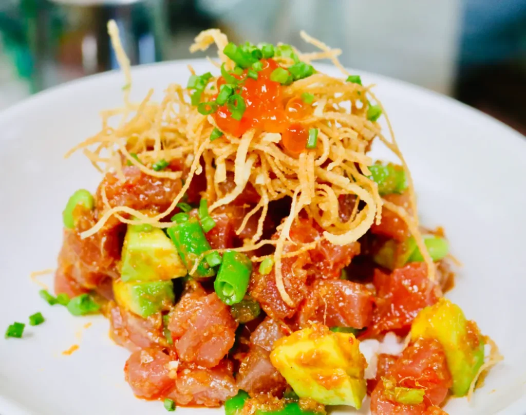 Kilo Restaurant Review Seminyak Bali tuna poke bowl