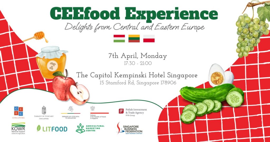 CEEfood Experience Singapore – 7 April 2025 26 CEEfood Experience Singapore – 7 April 2025 CEEfood Experience Singapore – 7 April 2025