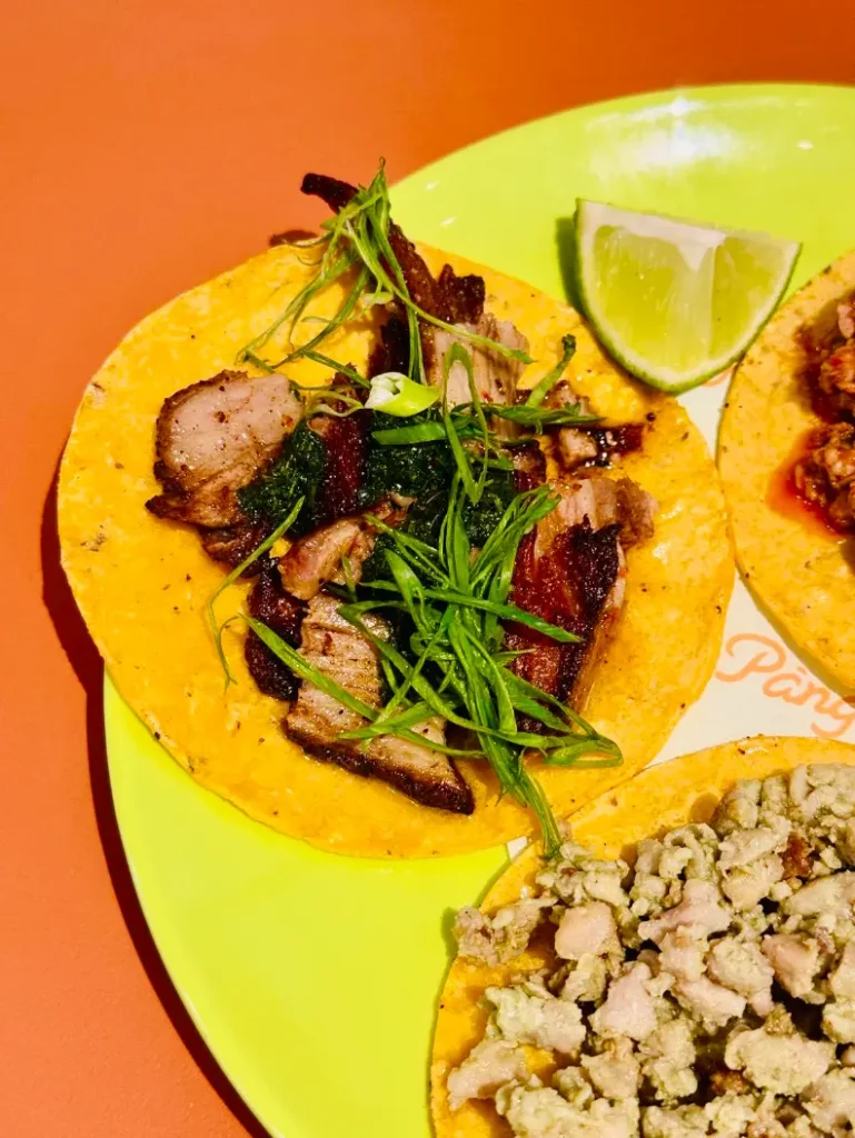 pang taqueria review taiwan beef tacos