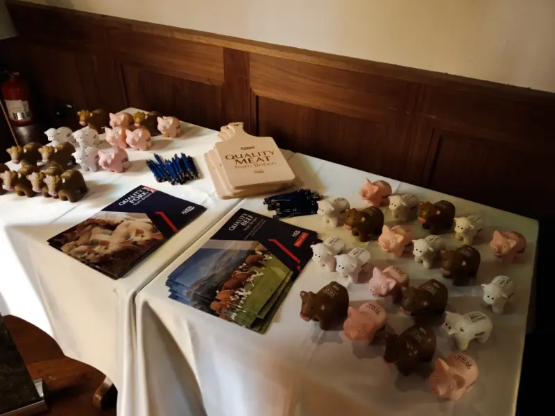 AHDB UK Meat Industry Door Gifts