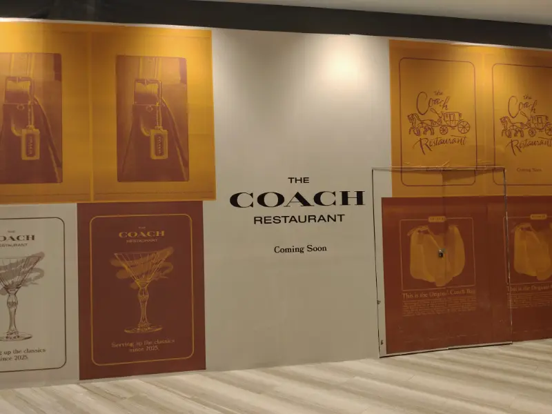 The Coach Restaurant Opening Soon at Changi Airport