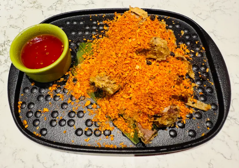 chifa restaurant review peruvian-chinese on sentosa. tornado shelter lamb