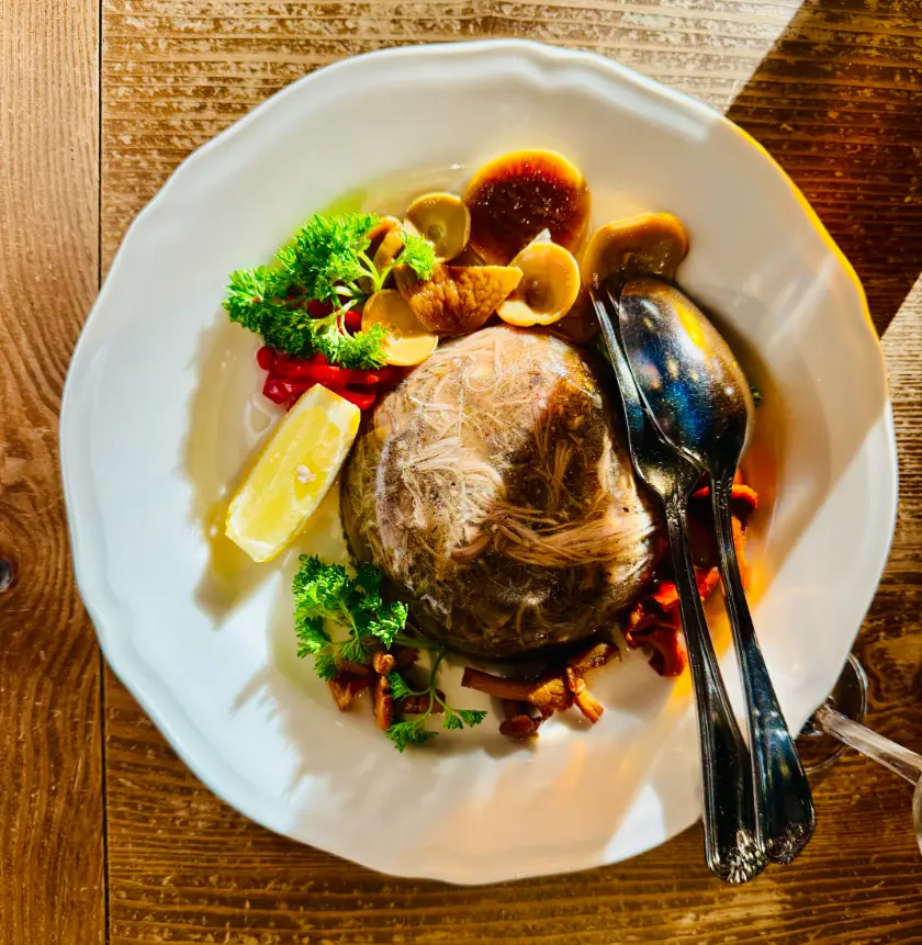 the red hog review warsaw pig trotter jelly