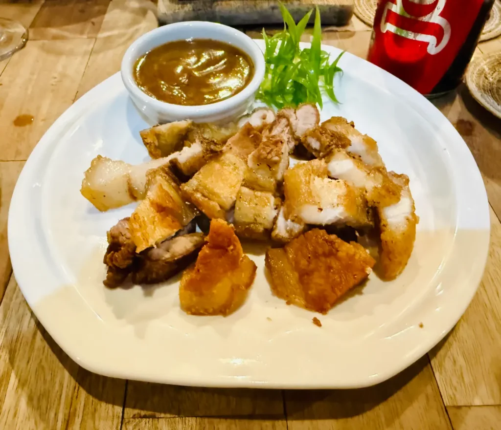 anda pearl premier resort review lechon kawali