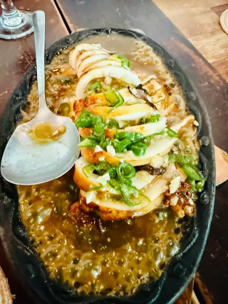 anda pearl premier resort review sizzling squid