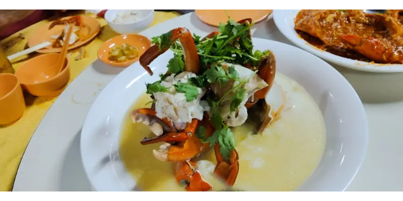 Hua Yu Wee Steamed Crab