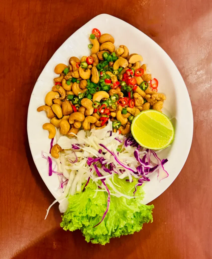 kampung carabao restaurant review JB chilli cashews