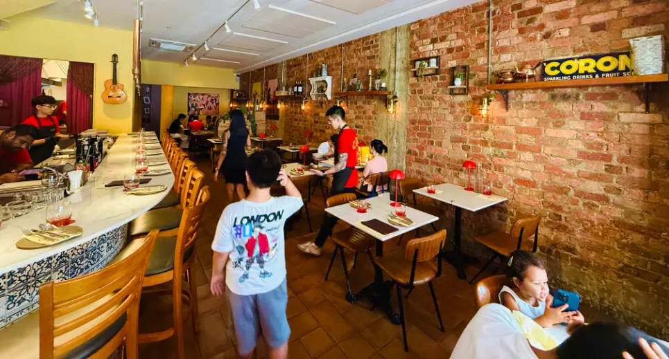 carlitos restaurant review best spanish on joo chiat interior #1